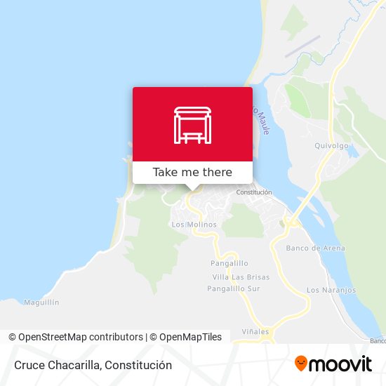 Mapa de Cruce Chacarilla