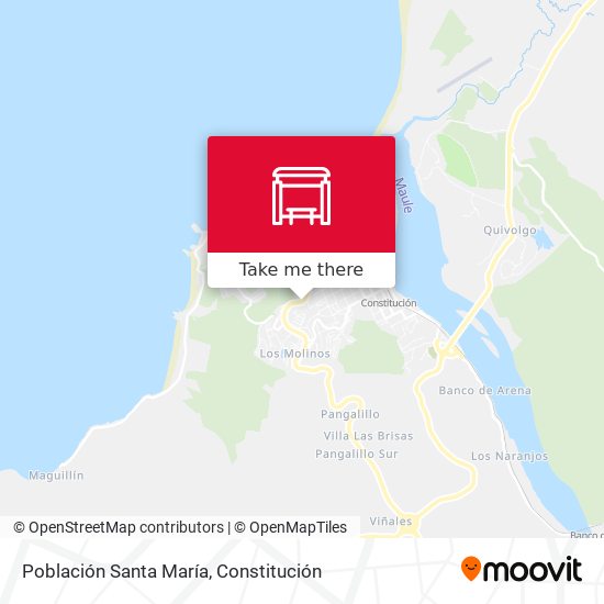 Mapa de Población Santa María