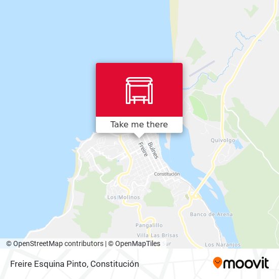 Mapa de Freire Esquina Pinto