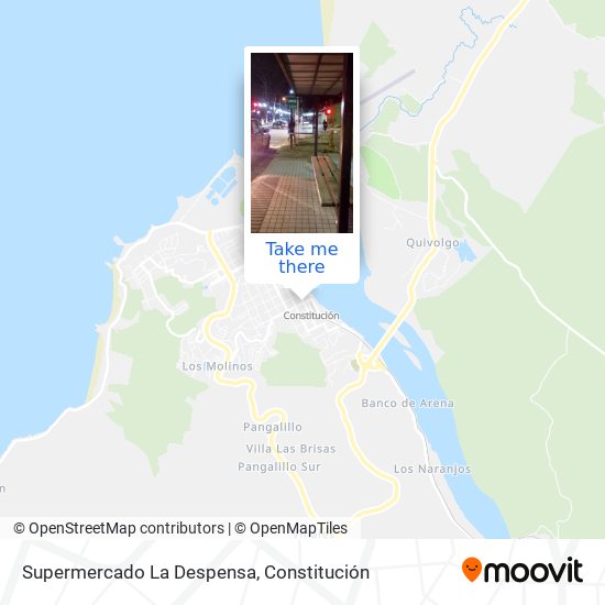 Mapa de Supermercado La Despensa