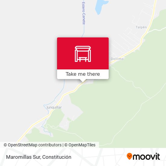 Mapa de Maromillas Sur