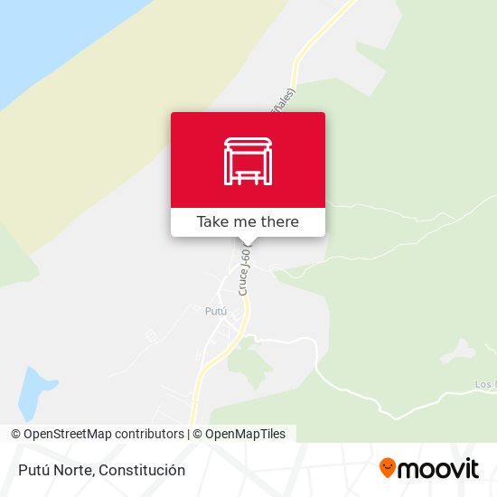 Putú Norte map