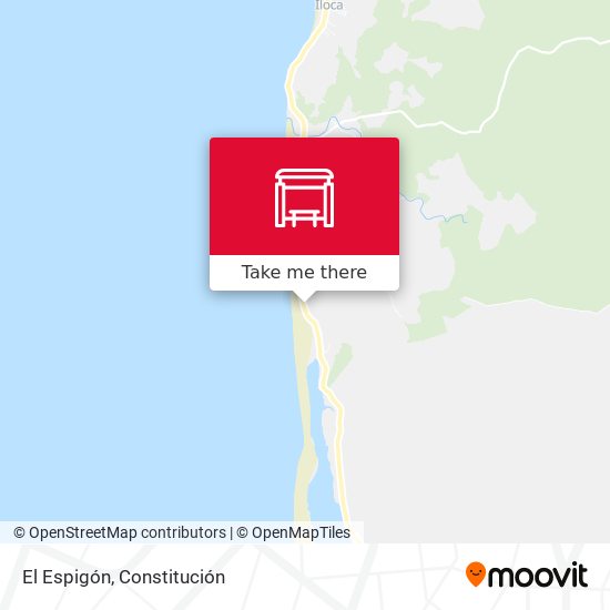 Mapa de El Espigón