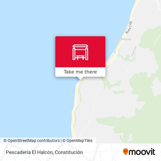 Mapa de Pescadería El Halcón