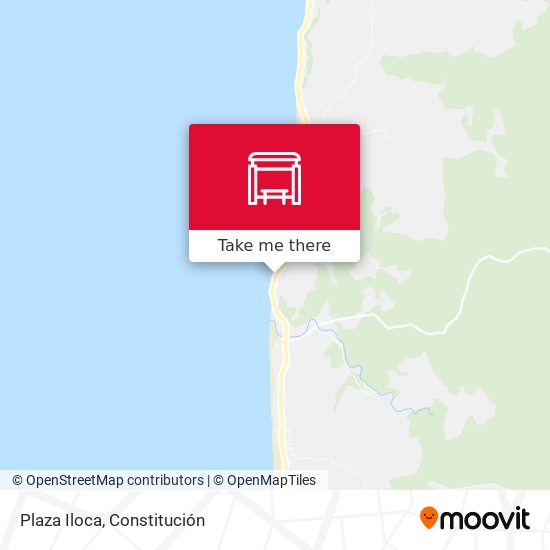 Mapa de Plaza Iloca