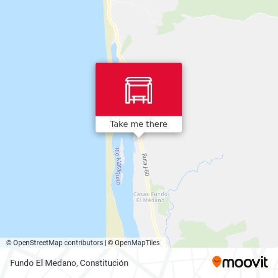 Fundo El Medano map