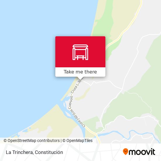 Mapa de La Trinchera