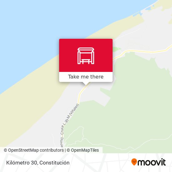 Kilómetro 30 map