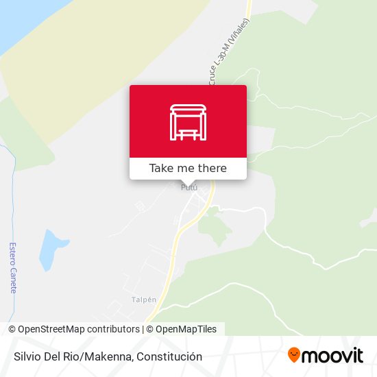 Mapa de Silvio Del Rio/Makenna