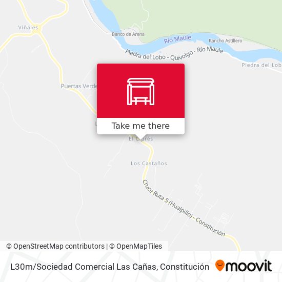 Mapa de L30m / Sociedad Comercial Las Cañas