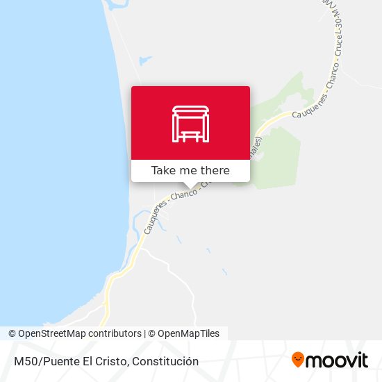 M50/Puente El Cristo map