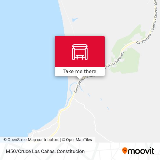 M50/Cruce Las Cañas map