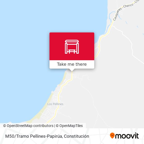 M50/Tramo Pellines-Papirúa map