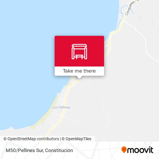 M50/Pellines Sur map