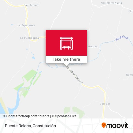 Mapa de Puente Reloca