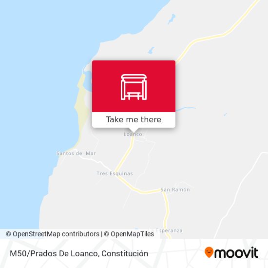 M50/Prados De Loanco map