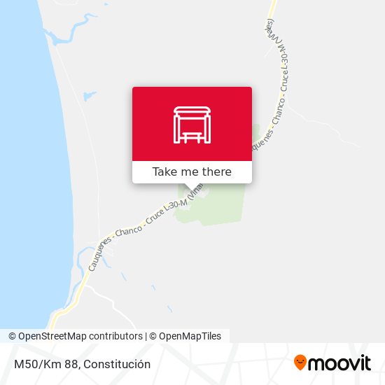 Mapa de M50/Km 88