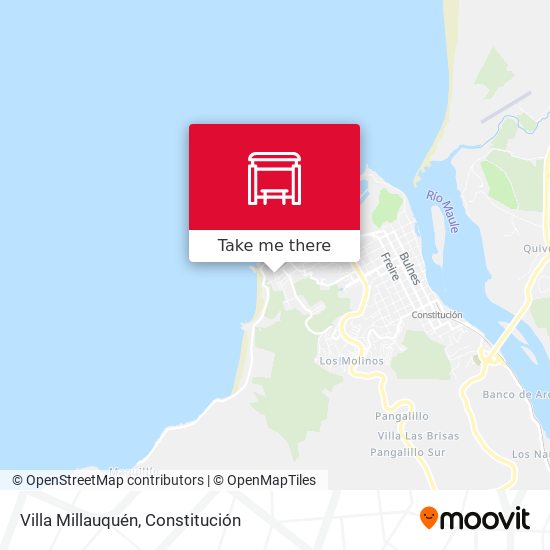 Mapa de Villa Millauquén