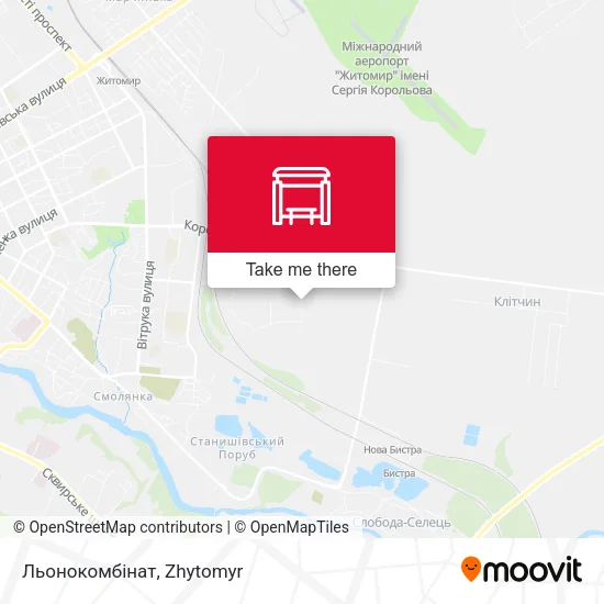 Льонокомбінат map