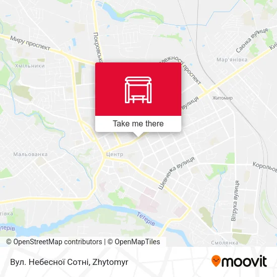 Вул. Небесної Сотні map