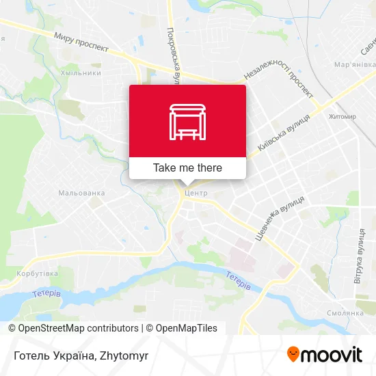Готель Україна map