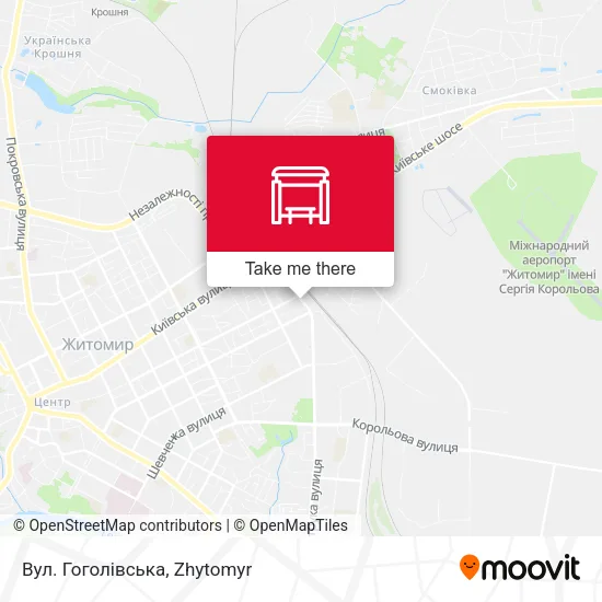 Вул. Гоголівська map