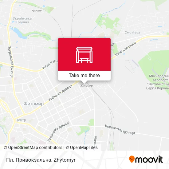 Пл. Привокзальна map