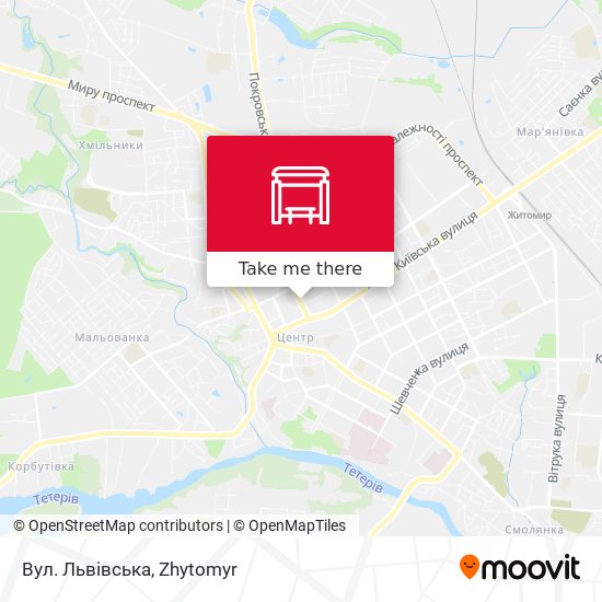 Вул. Львівська map