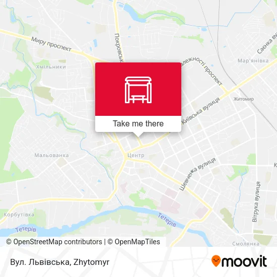 Вул. Львівська map