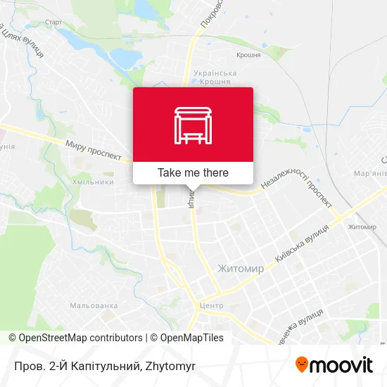 Карта Пров. 2-Й Капітульний