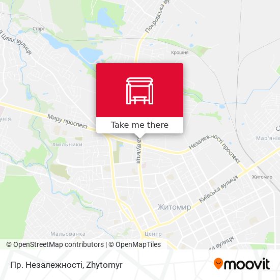 Пр. Незалежності map