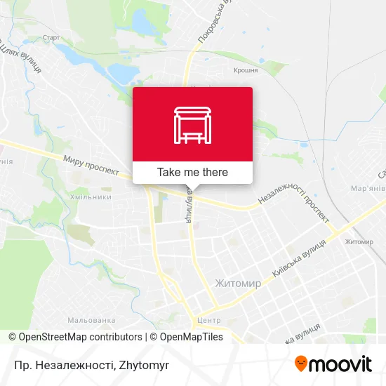 Пр. Незалежності map