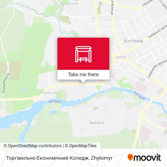 Торгівельно-Економічний Коледж map