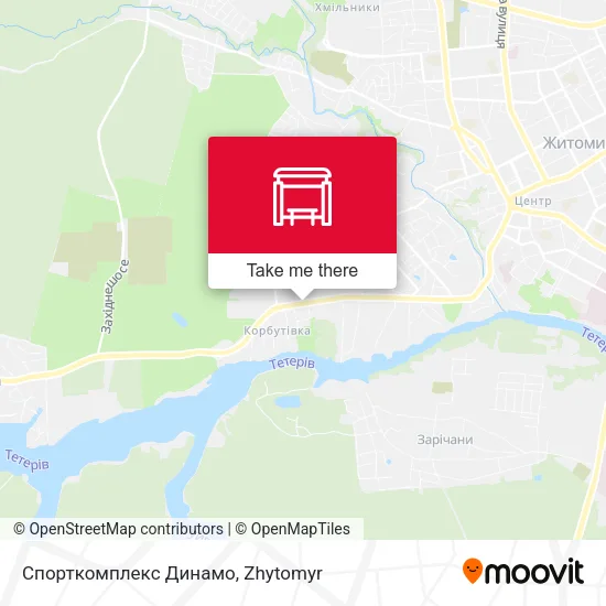 Спорткомплекс Динамо map