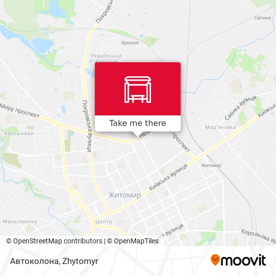 Автоколона map