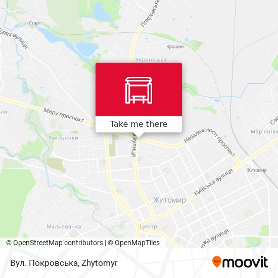 Вул. Покровська map