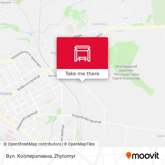 Вул. Кооперативна map