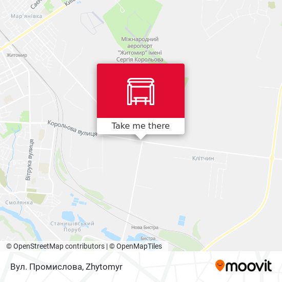 Вул. Промислова map