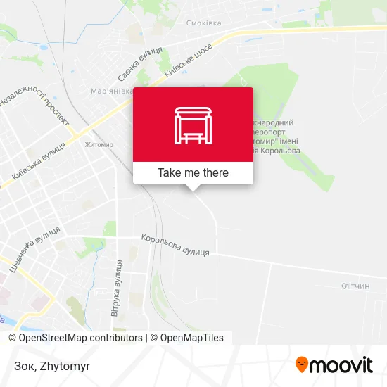 Зок map