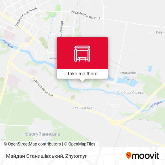 Майдан Станишівський map