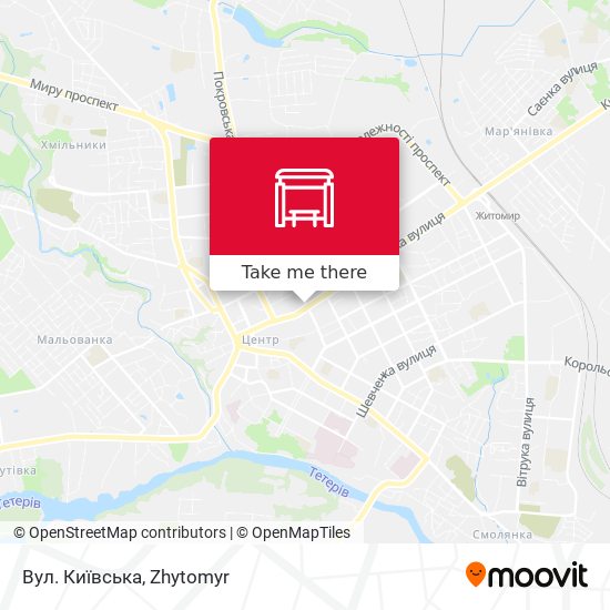 Вул. Київська map