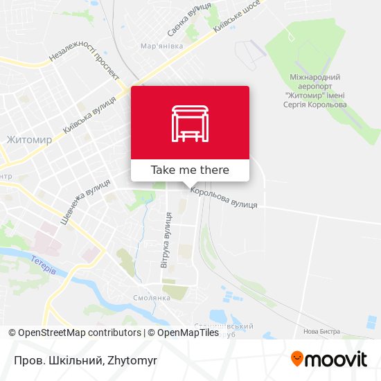 Пров. Шкільний map