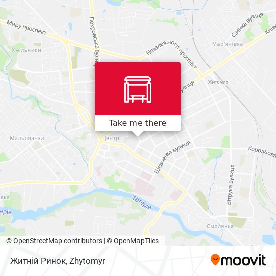 Житній Ринок map