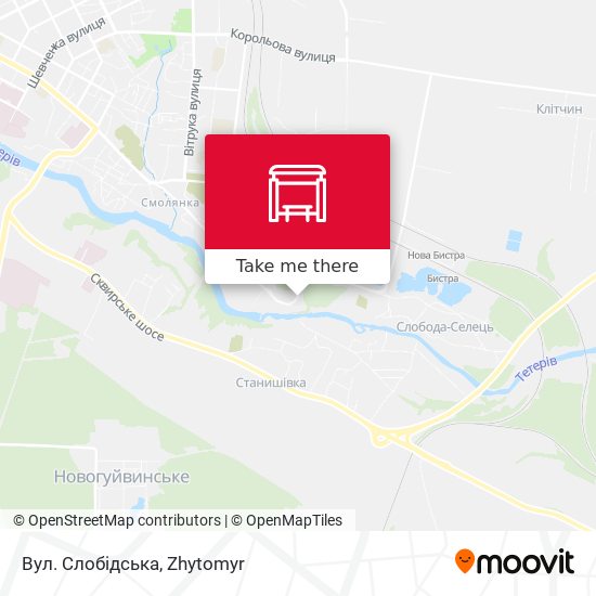 Вул. Слобідська map