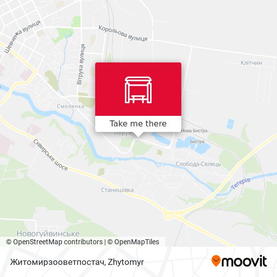 Житомирзооветпостач map