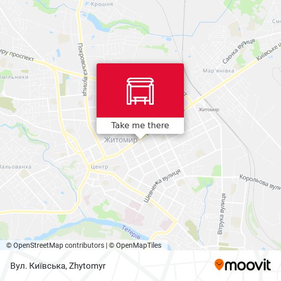 Вул. Київська map