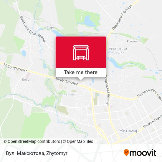 Вул. Максютова map