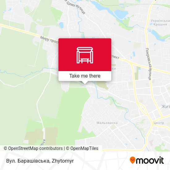 Вул. Барашівська map