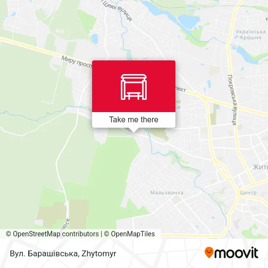 Вул. Барашівська map