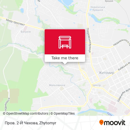 Пров. 2-Й Чехова map